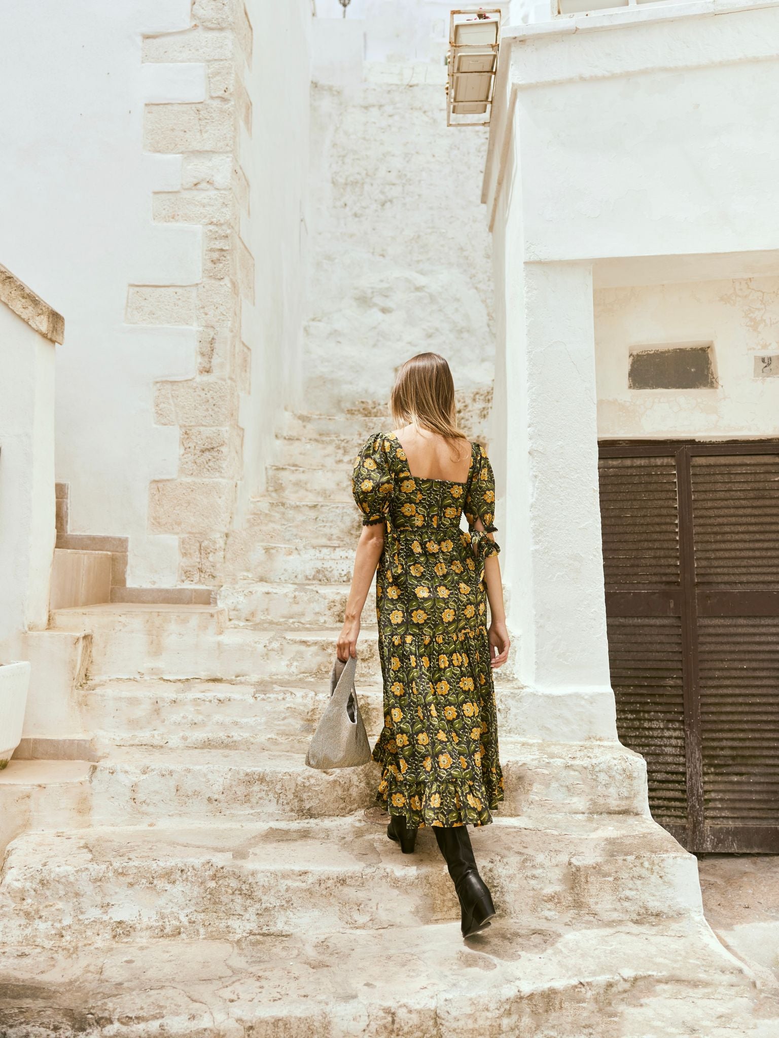 Barbara Maxi Dress - Golden Floral