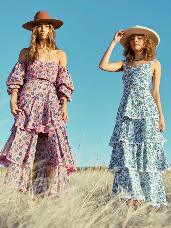 Carolyn Top - Cornflower