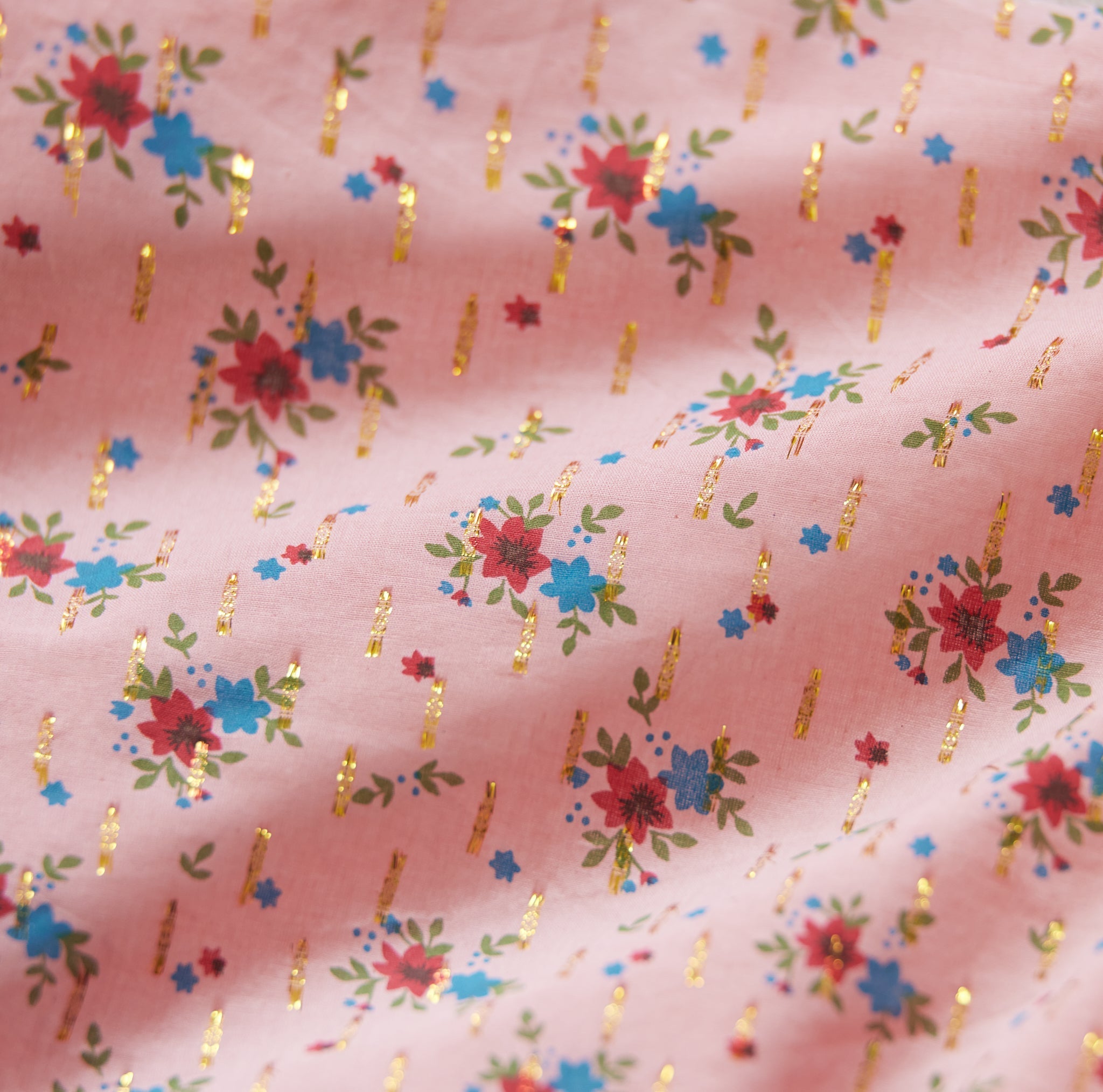 Julia Puff Sleeve Mini Dress - Primrose Bouquet Floral